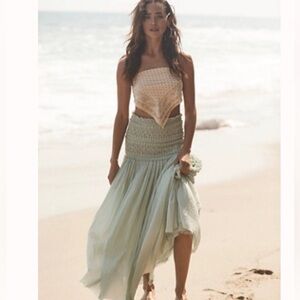 Freee People FP One Ravenna Convertible Maxi Skirt in XS